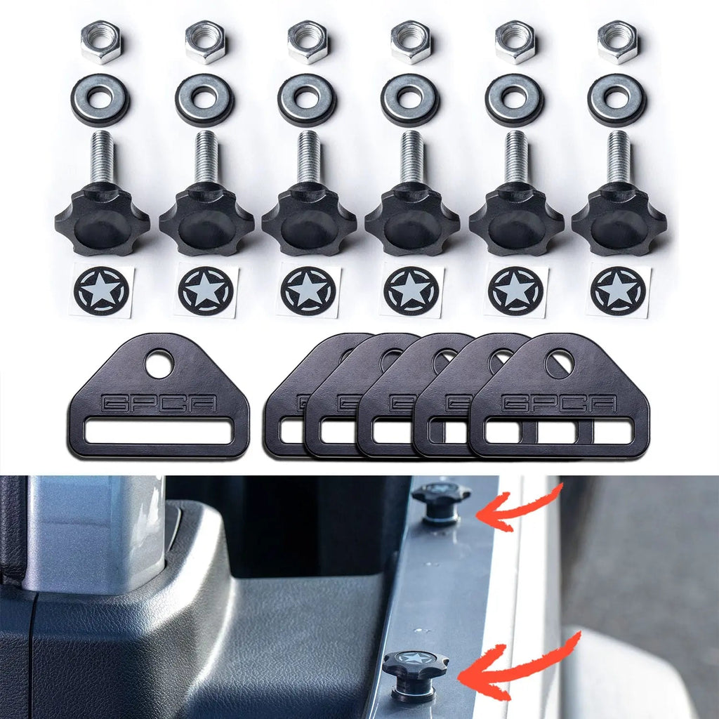 GP-Star Versatile Quick-Release Thumbscrew Set