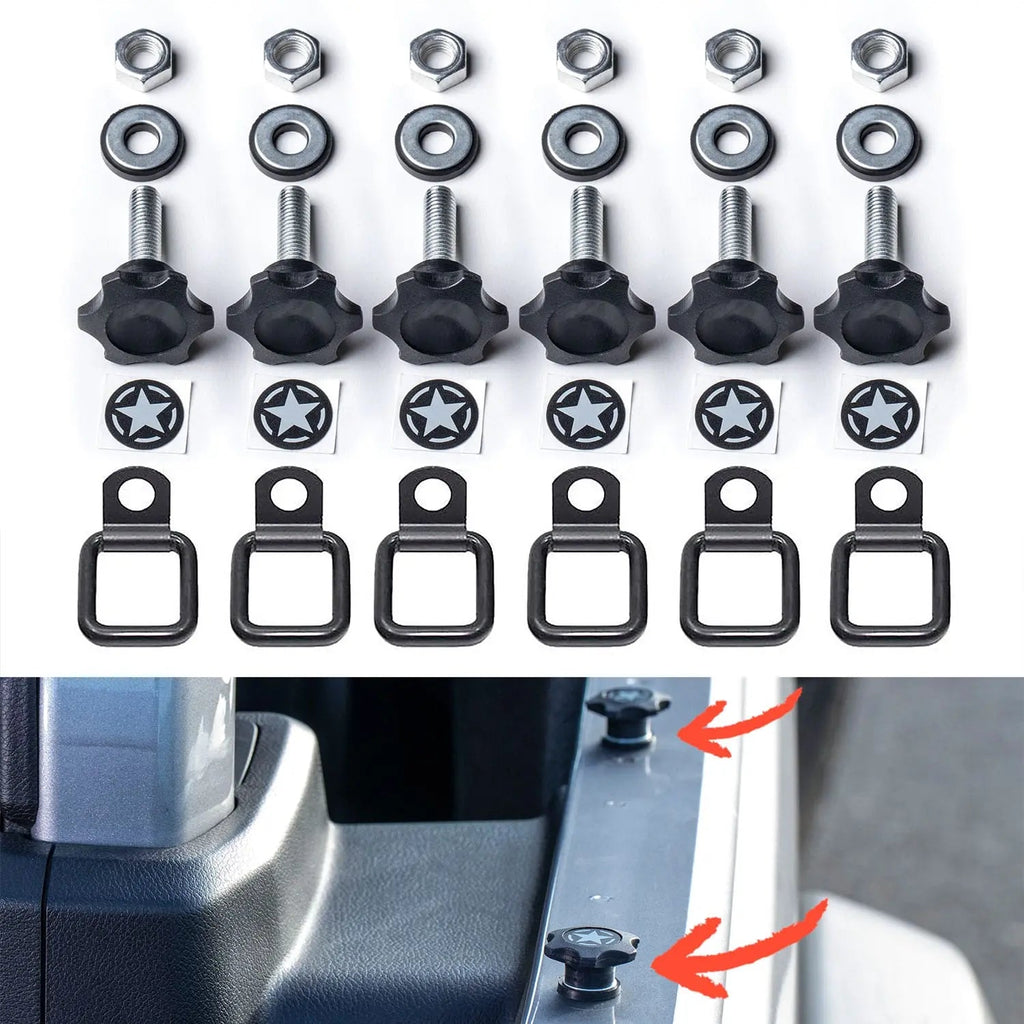 GP-Star Versatile Quick-Release Thumbscrew Set