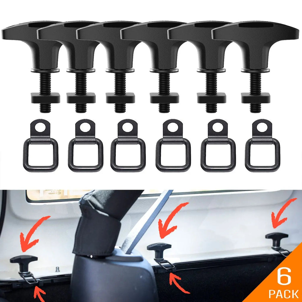 Jeep Wrangler Tie-Down Anchor PRO — Versatile Quick-Release