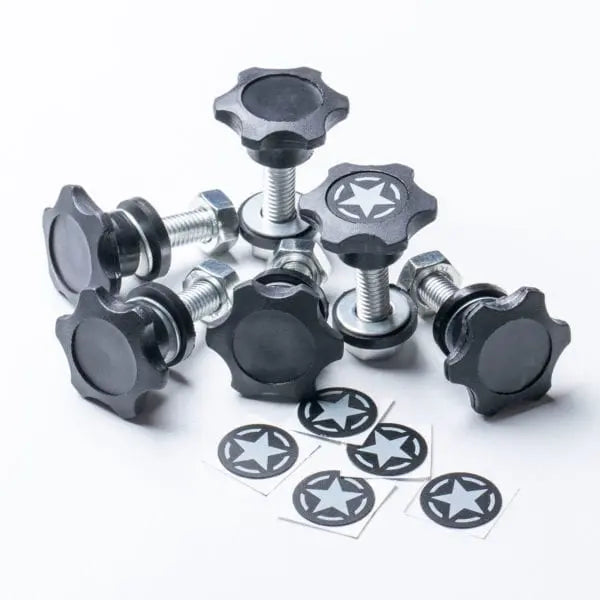 GP-Star Versatile Quick-Release Thumbscrew Set