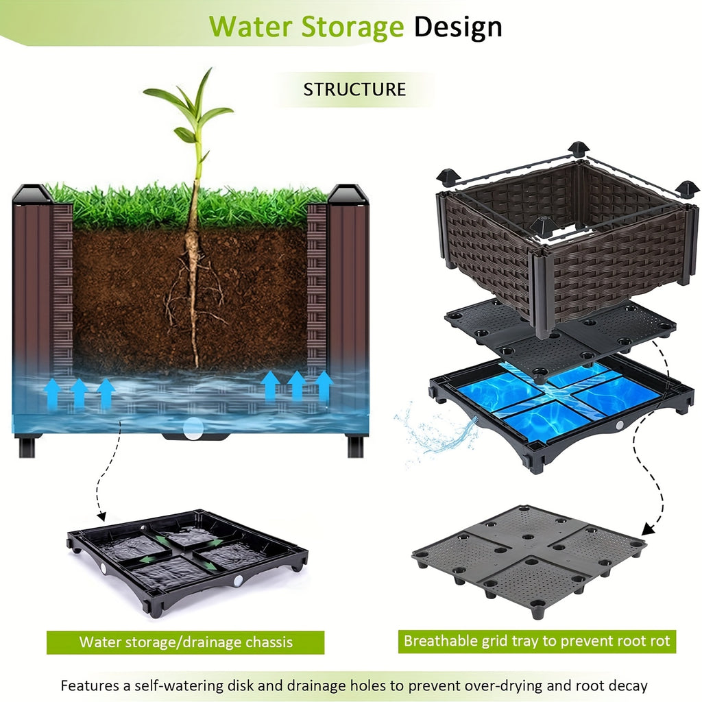 Raised Garden Planter with Legs