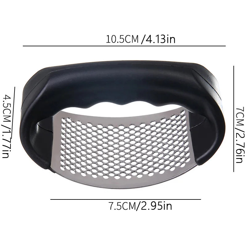 Stainless Steel Garlic Press