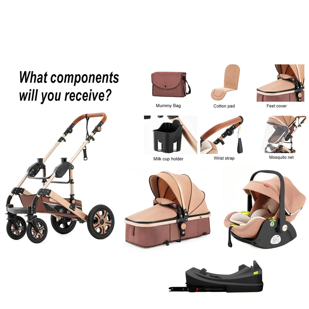 Infant Car Seat Combo Stroller Travel System