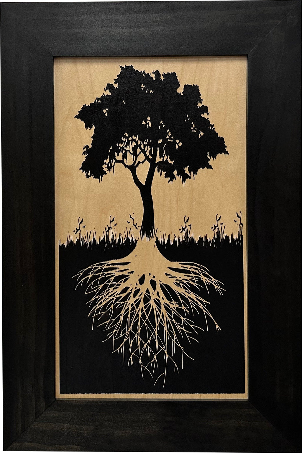 Tree of Life Hidden Gun Storage Wall Decor Concealment Furniture