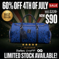 Blue Camo Weekender Duffle Bag (FLASH SALE)