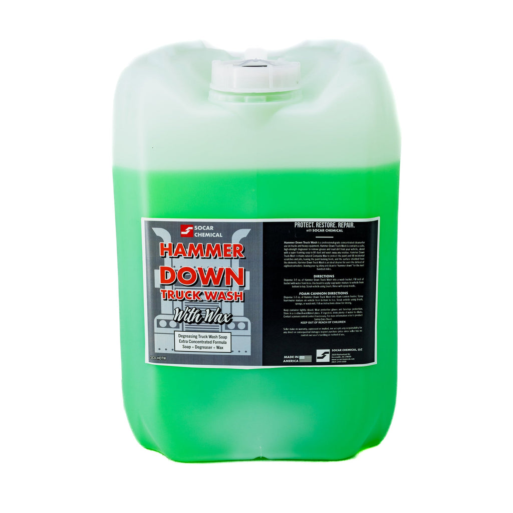 Hammer Down Heavy Duty Truck Wash Soap with Wax
