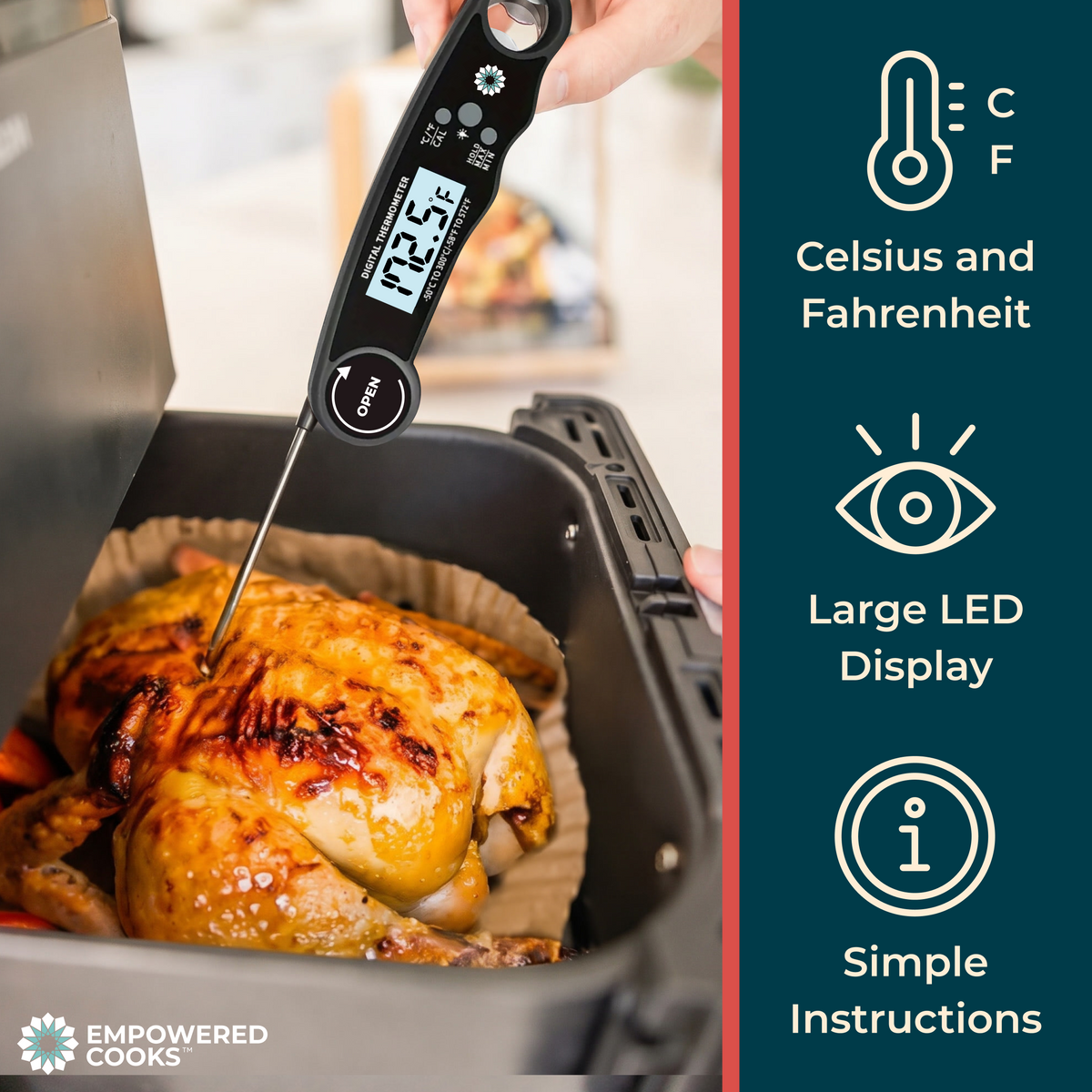Instant Read Food Thermometer