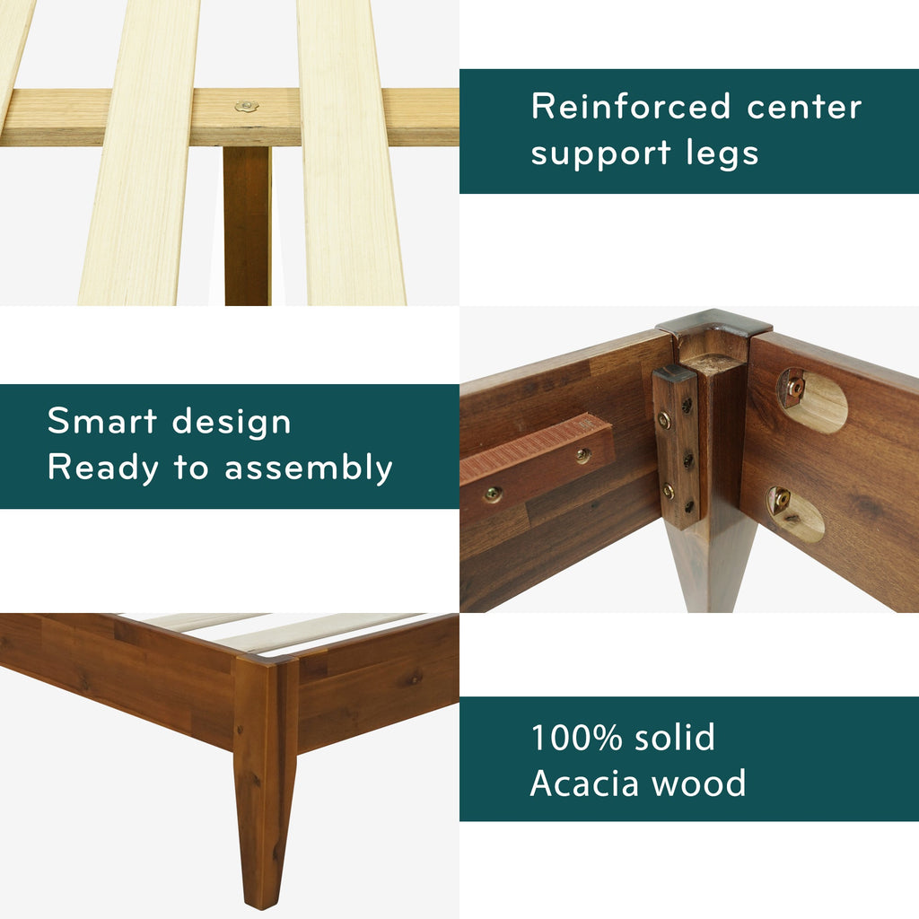 Mervyn Solid Wood Bed Frame