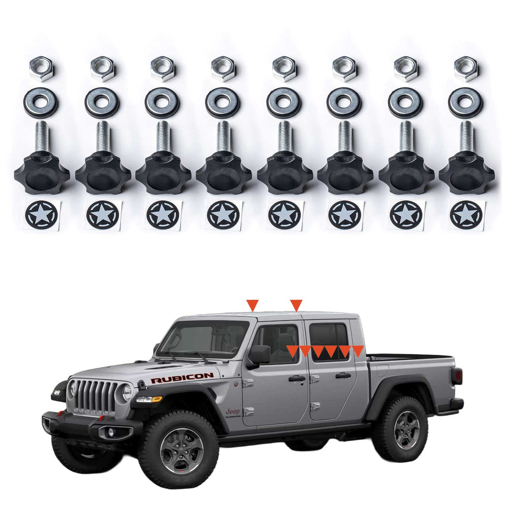 GP-Star Versatile Quick-Release Thumbscrew Set
