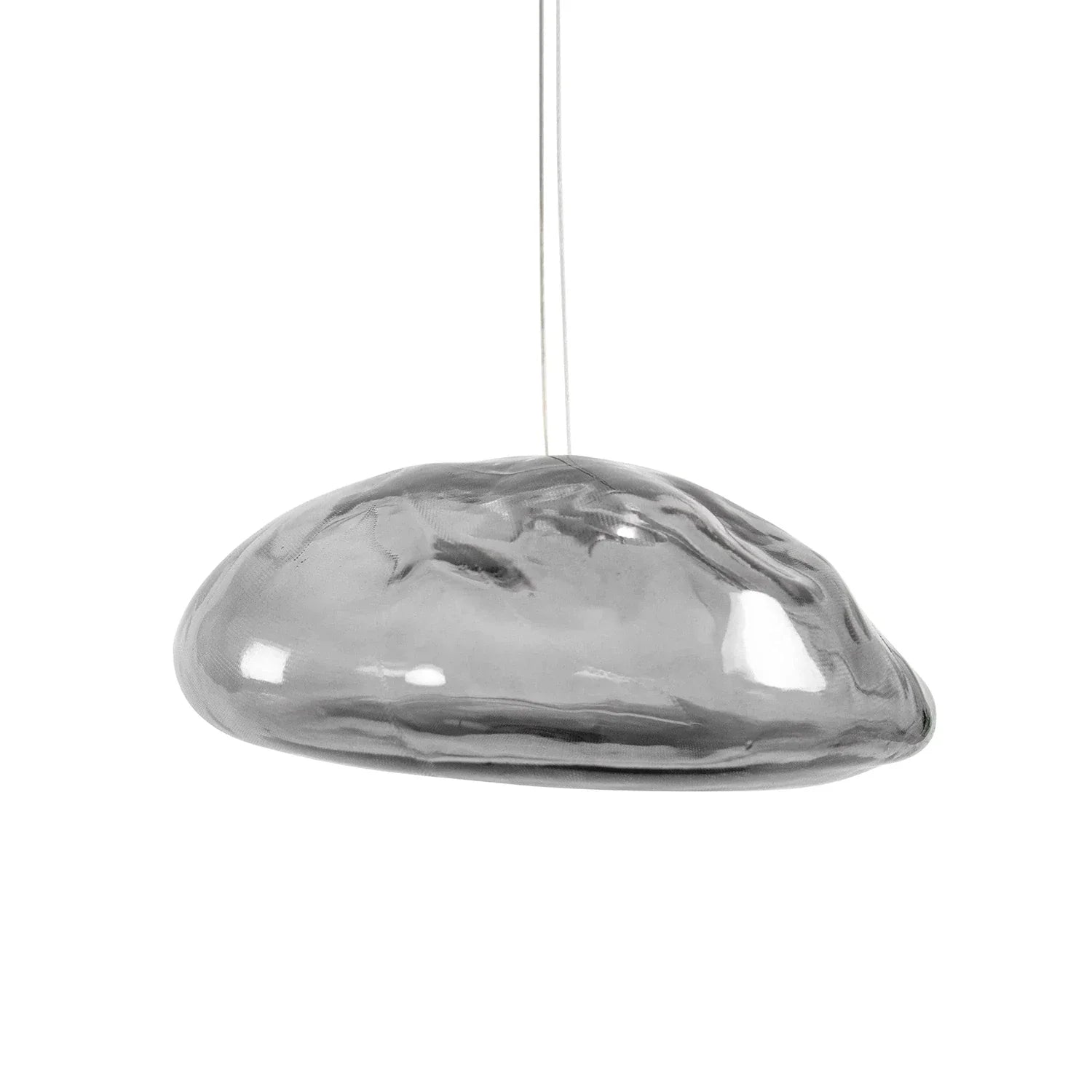 Halo Round Faceted Glass Chandelier