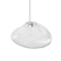 Halo Round Faceted Glass Chandelier