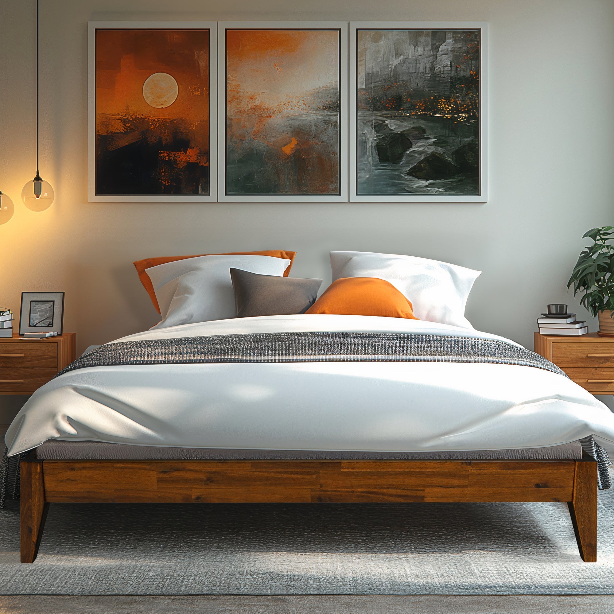 Mervyn Solid Wood Bed Frame