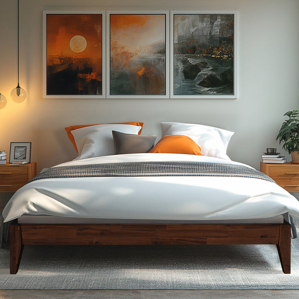 Mervyn Solid Wood Bed Frame