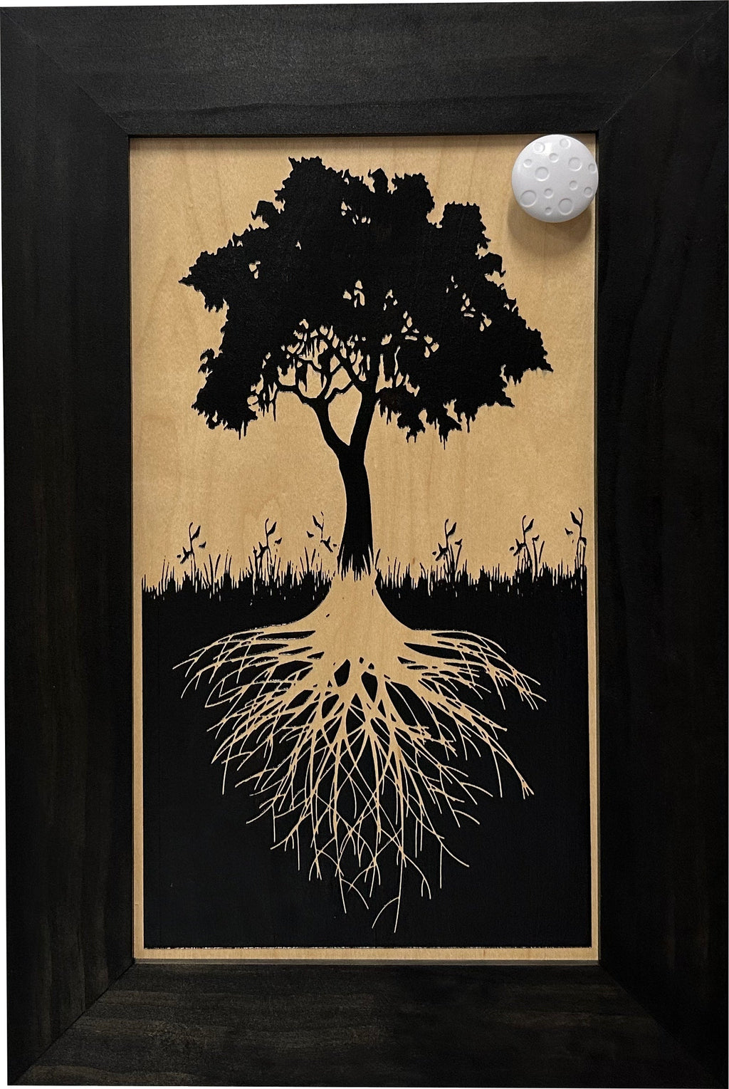 Tree of Life Hidden Gun Storage Wall Decor Concealment Furniture