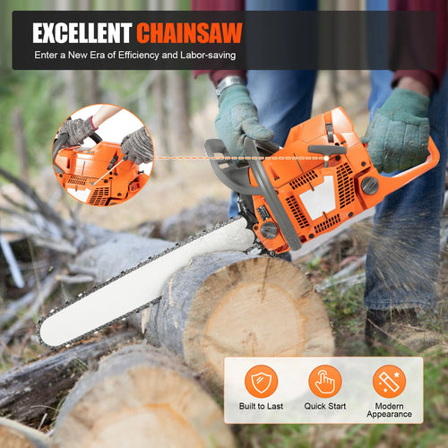24 inch Gasoline Powered  Chain Saw