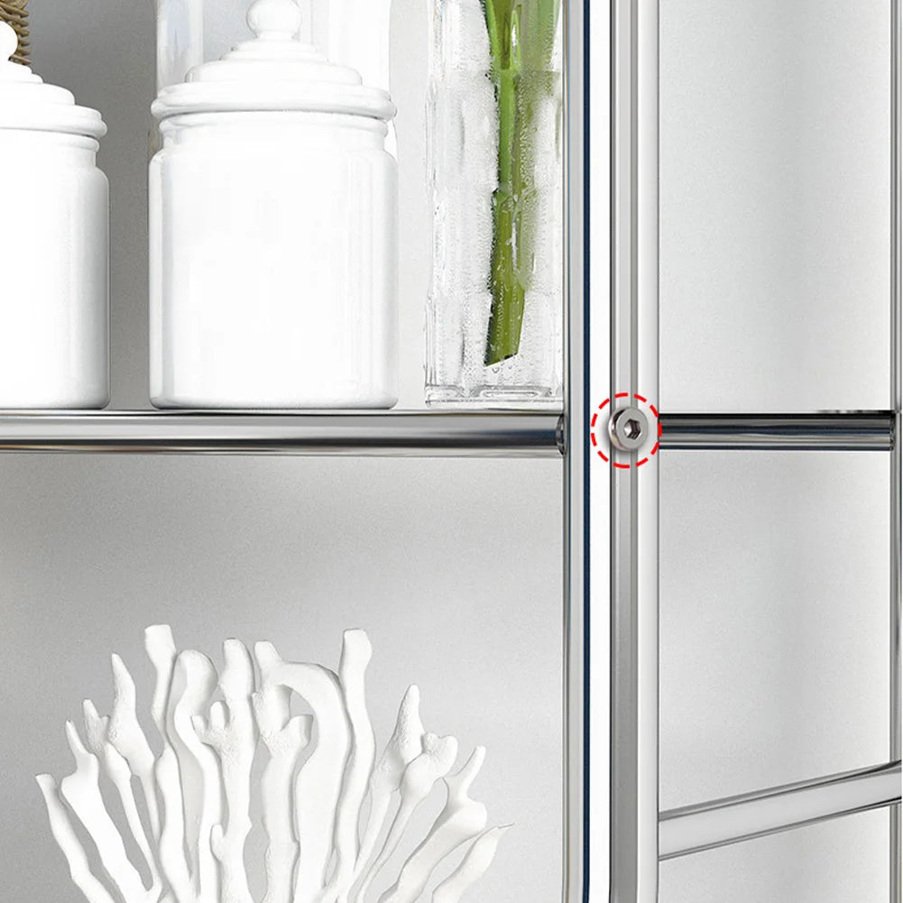 Freestanding Over Toilet Storage Shelf,2/3-Tier