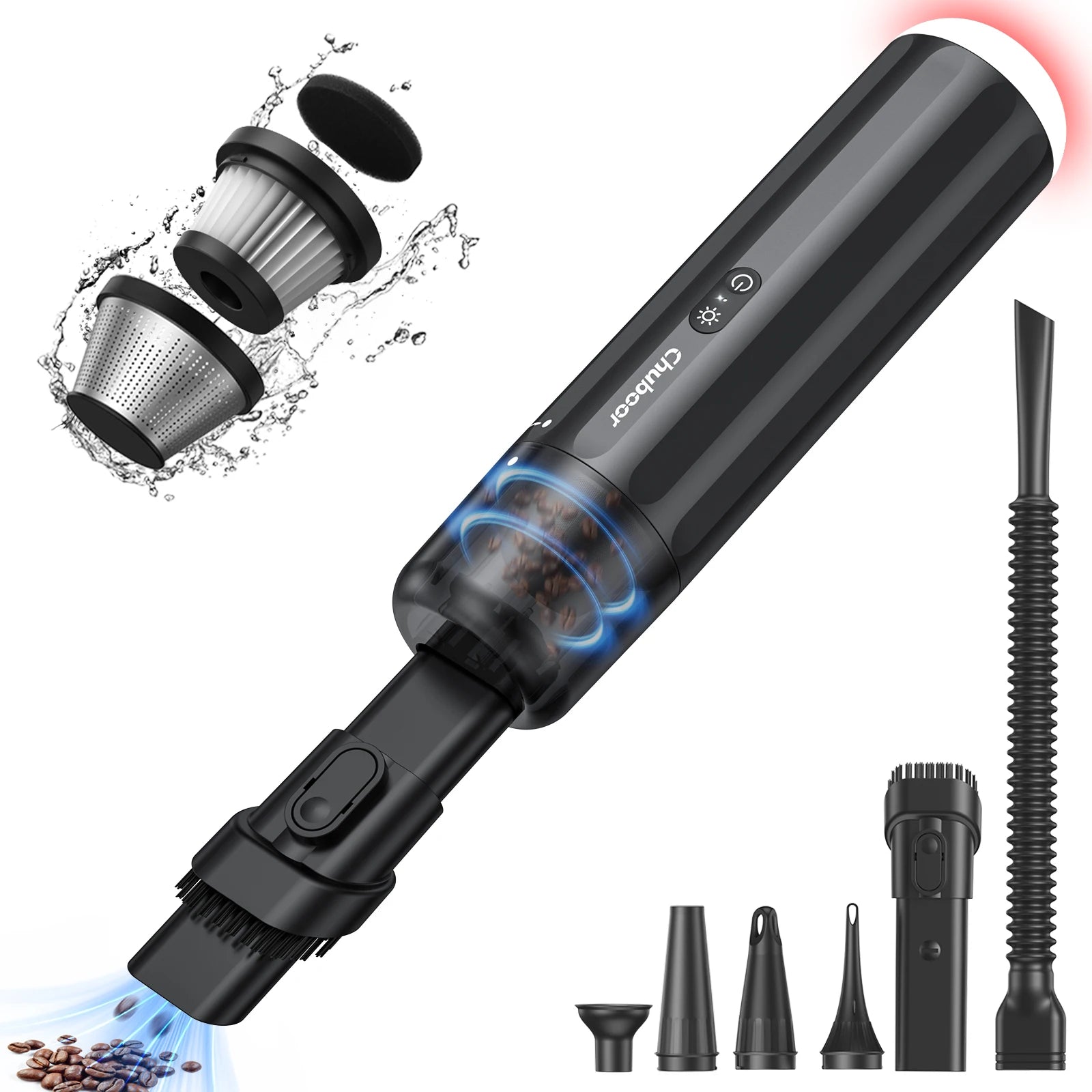 Car Vacuum Cleaner Powerful Wireless Cleaner Strong Suction