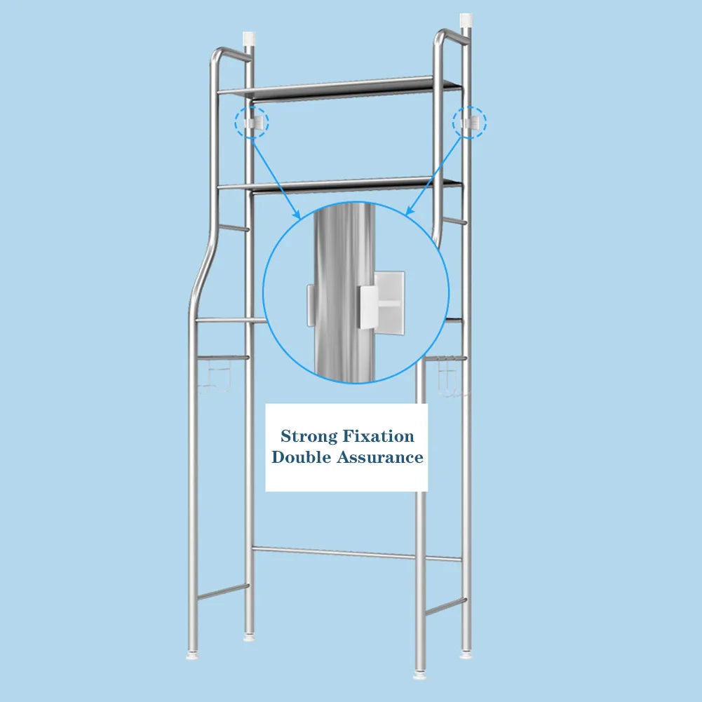 Freestanding Over Toilet Storage Shelf,2/3-Tier