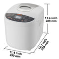 Bread Maker 15-in-1 Dough Machine with Gluten Free Setting