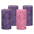 Advent Candles  Set of 4