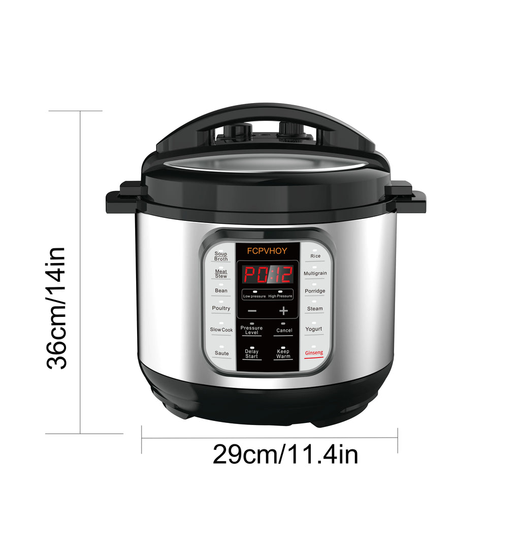 6-Quarit 12-in-1 Pressure Cooker