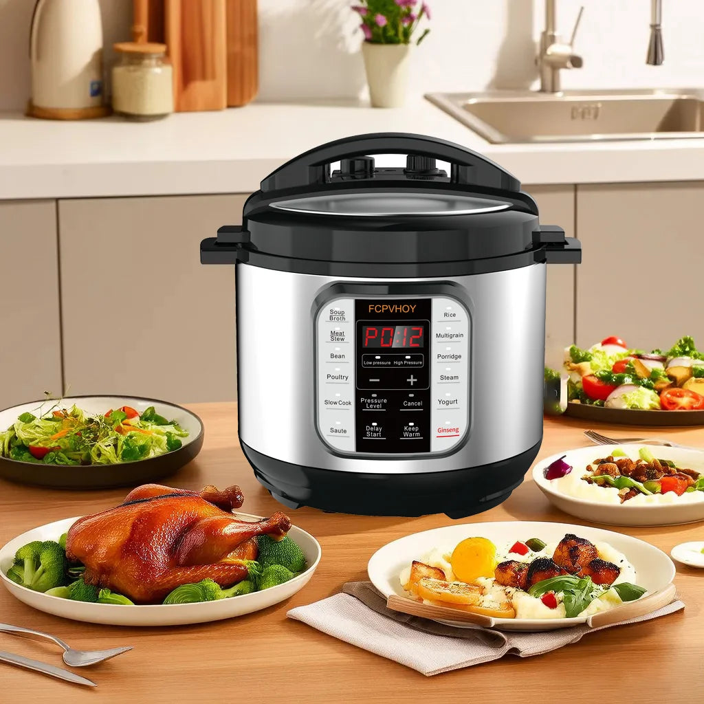 6-Quarit 12-in-1 Pressure Cooker