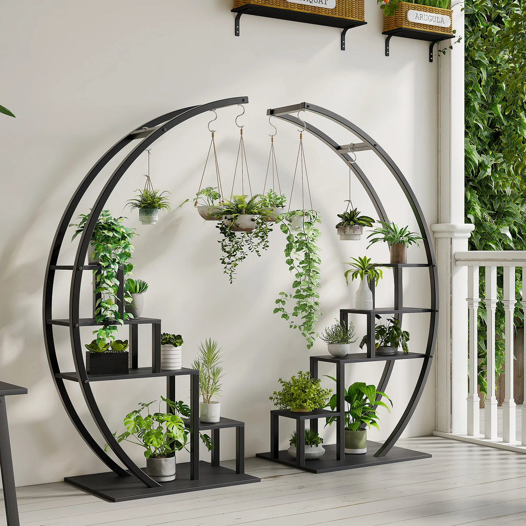5 Tier Metal Flower Plant Stand