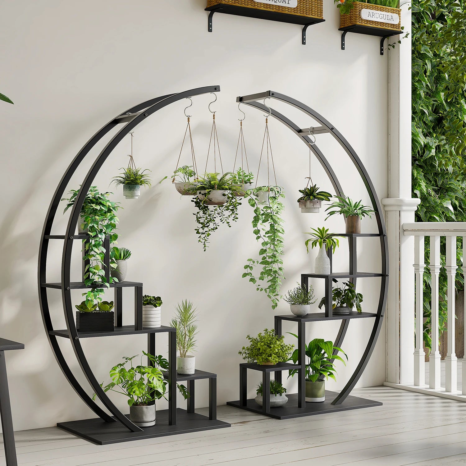 5 Tier Metal Flower Plant Stand