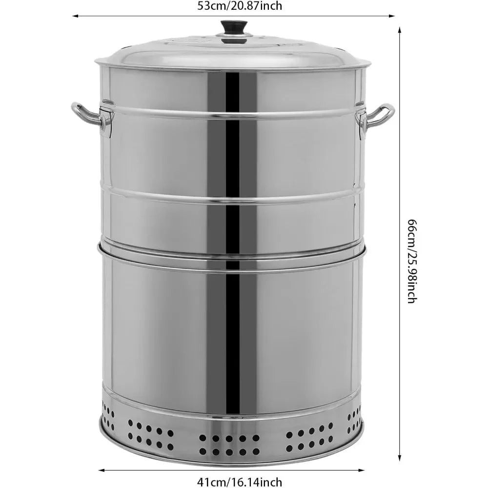 Stainless Steel Charcoal Grill