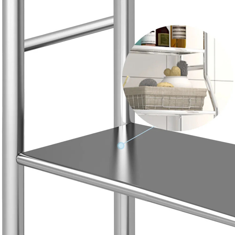 Freestanding Over Toilet Storage Shelf,2/3-Tier