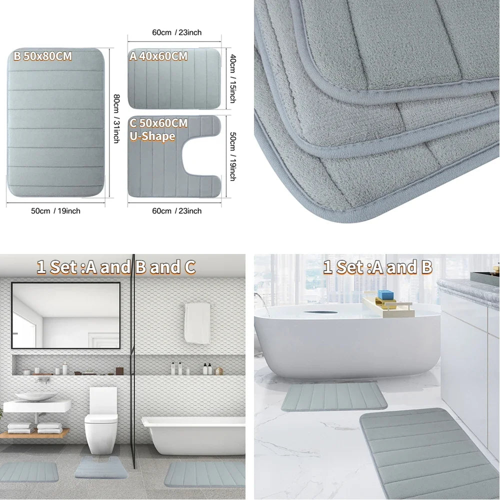 Super Absorbent Memory Foam Carpet