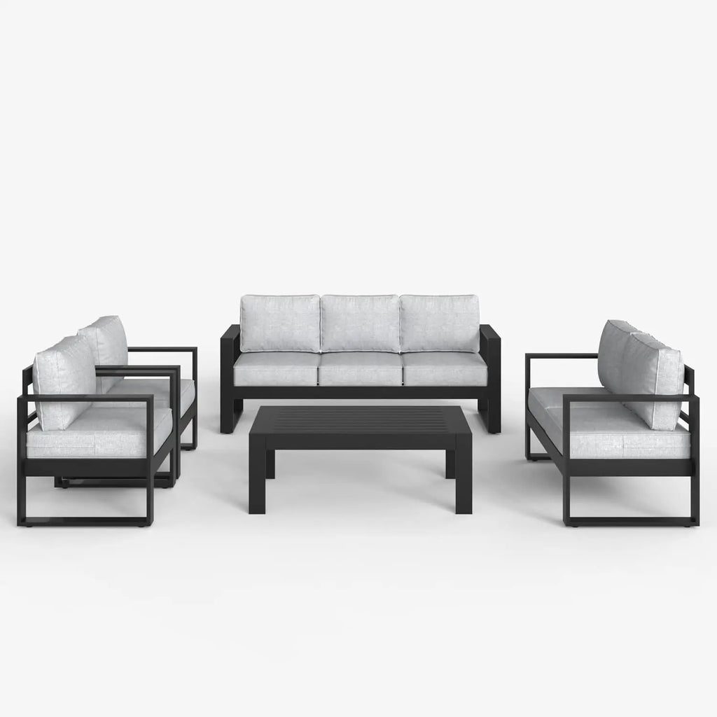 Aluminum Outdoor Patio Set, Washable