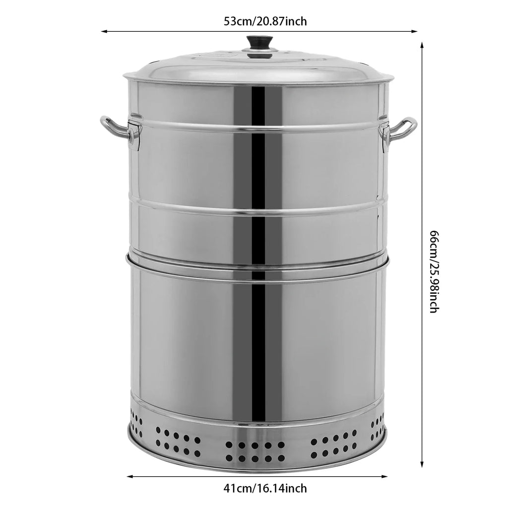 Stainless Steel Charcoal Grill