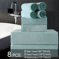 8pcs Oversized Bath Towels Set 35" x 70"