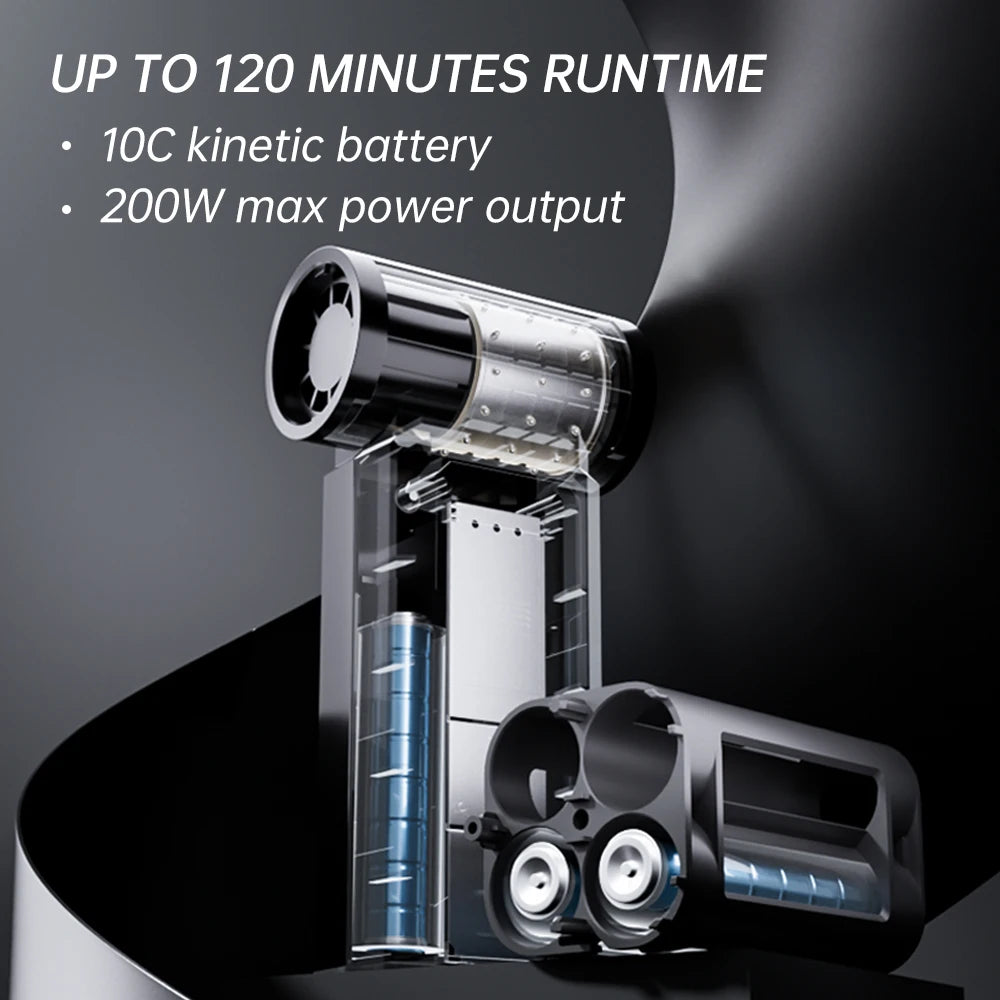 BOOSTER W01 Mini Turbo Fan 100,000 RPM