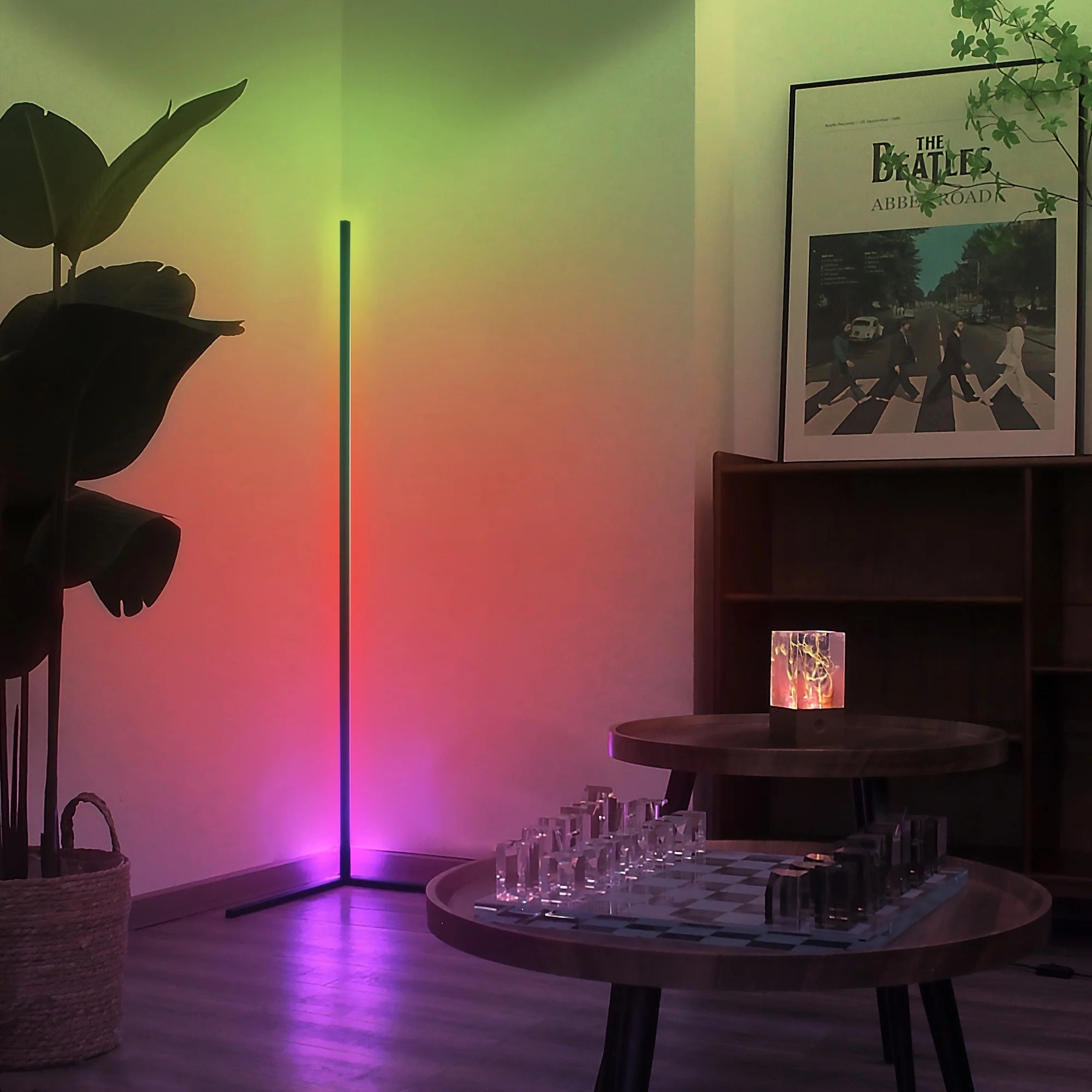 Corner Floor Lamp, 60-Inch Led Corner Lamp