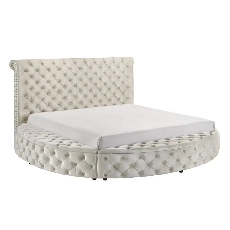 3pc Queen Size Wooden Furniture Storage Bed Set