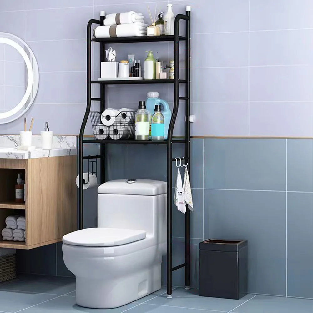 Freestanding Over Toilet Storage Shelf,2/3-Tier