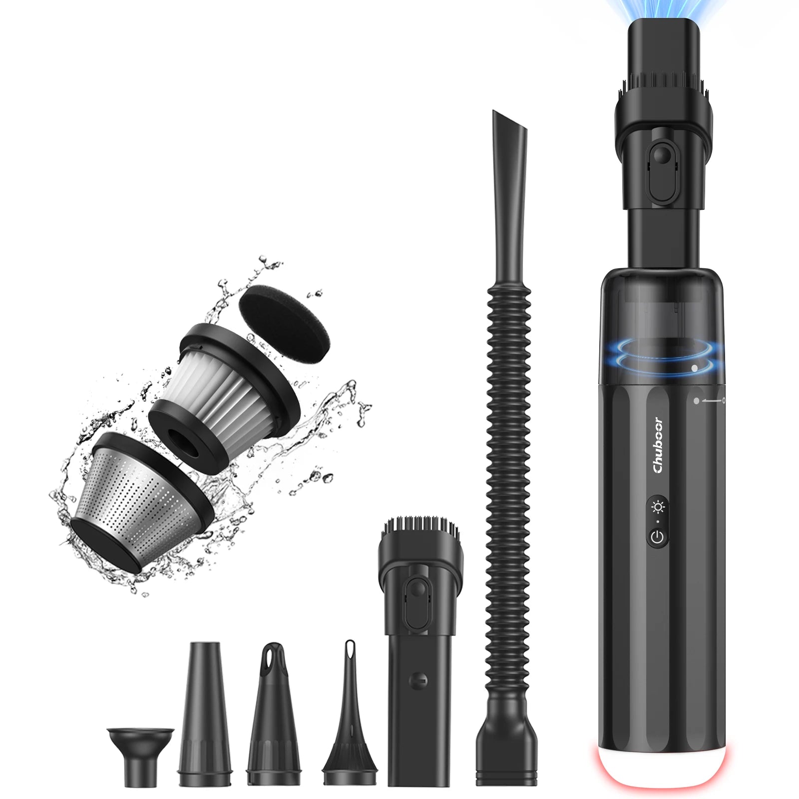 Car Vacuum Cleaner Powerful Wireless Cleaner Strong Suction