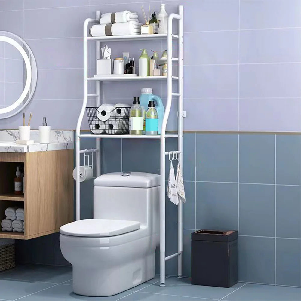Freestanding Over Toilet Storage Shelf,2/3-Tier