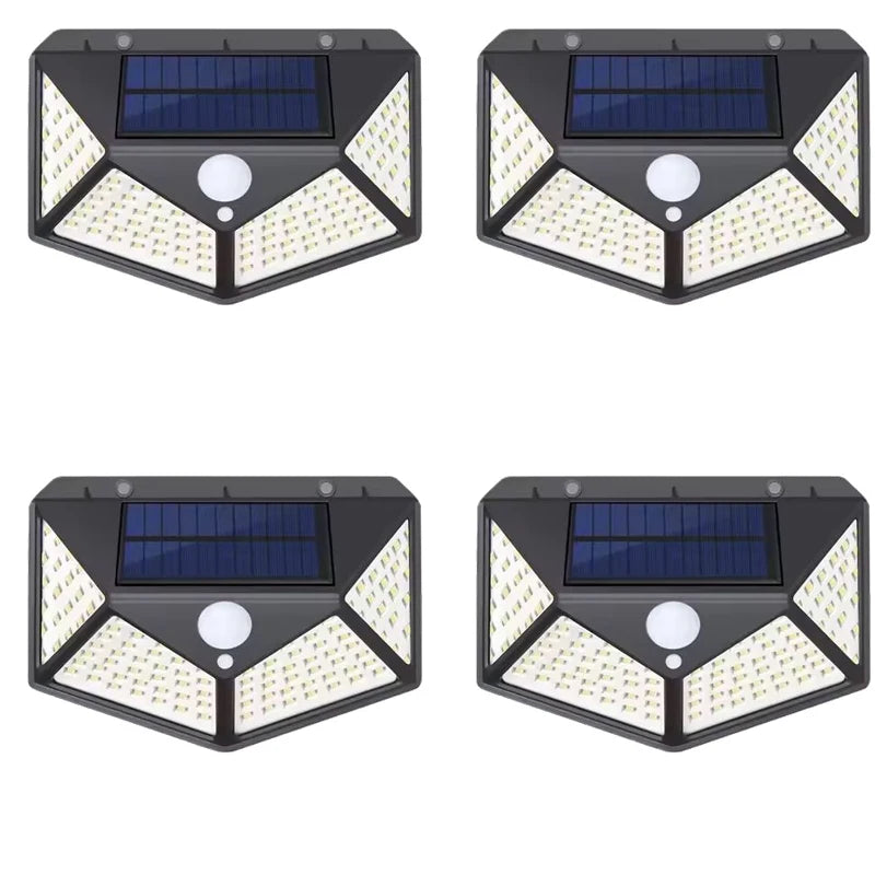 Outdoor Solar Lamp 100 LED Wall Lights