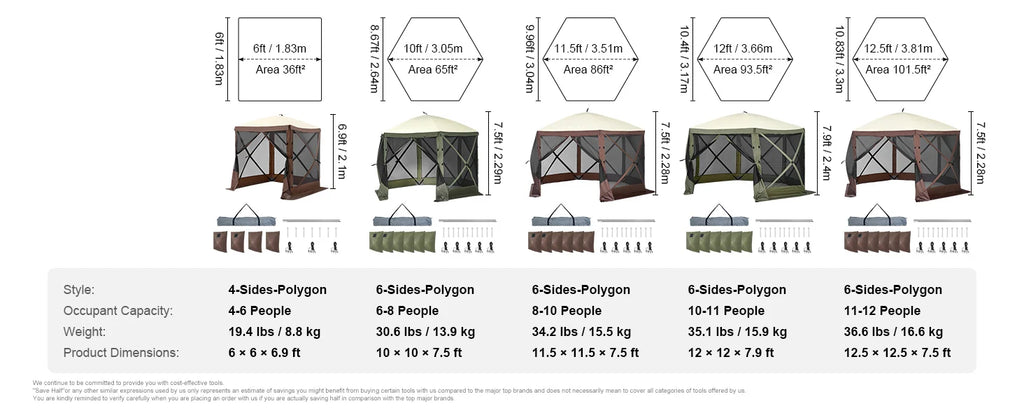 Pop Up Gazebo Tent