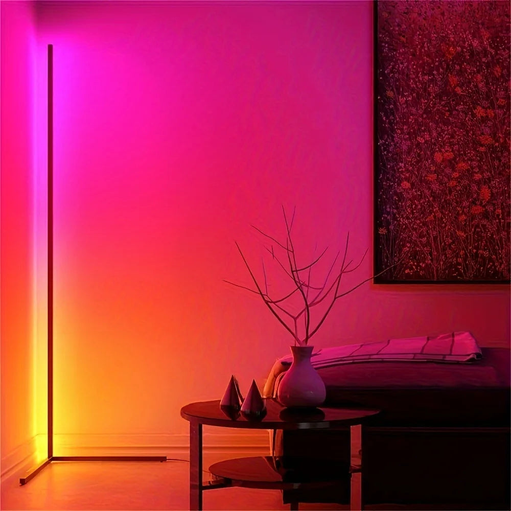 Corner Floor Lamp, 60-Inch Led Corner Lamp