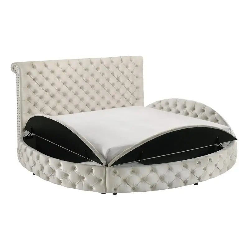 3pc Queen Size Wooden Furniture Storage Bed Set
