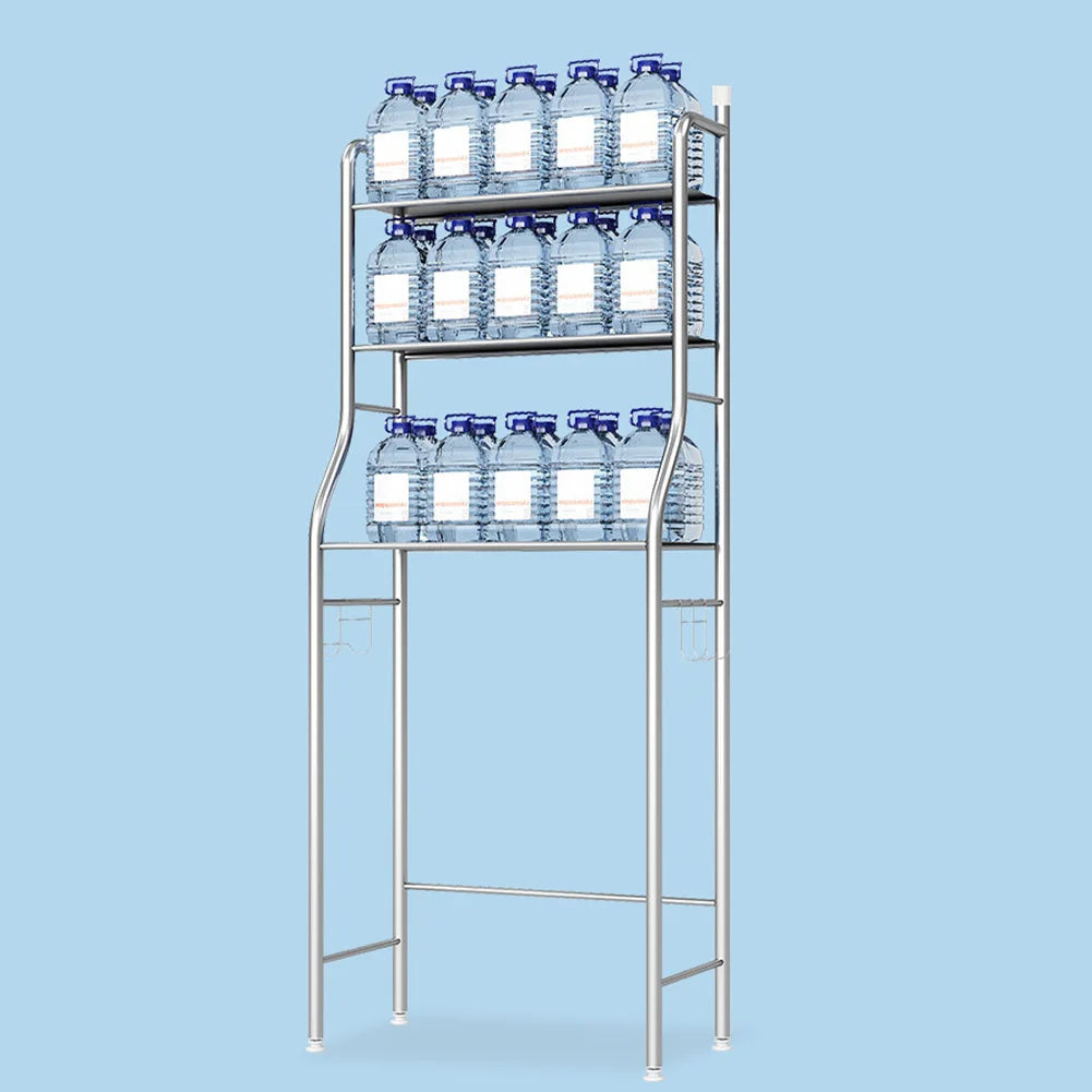 Freestanding Over Toilet Storage Shelf,2/3-Tier
