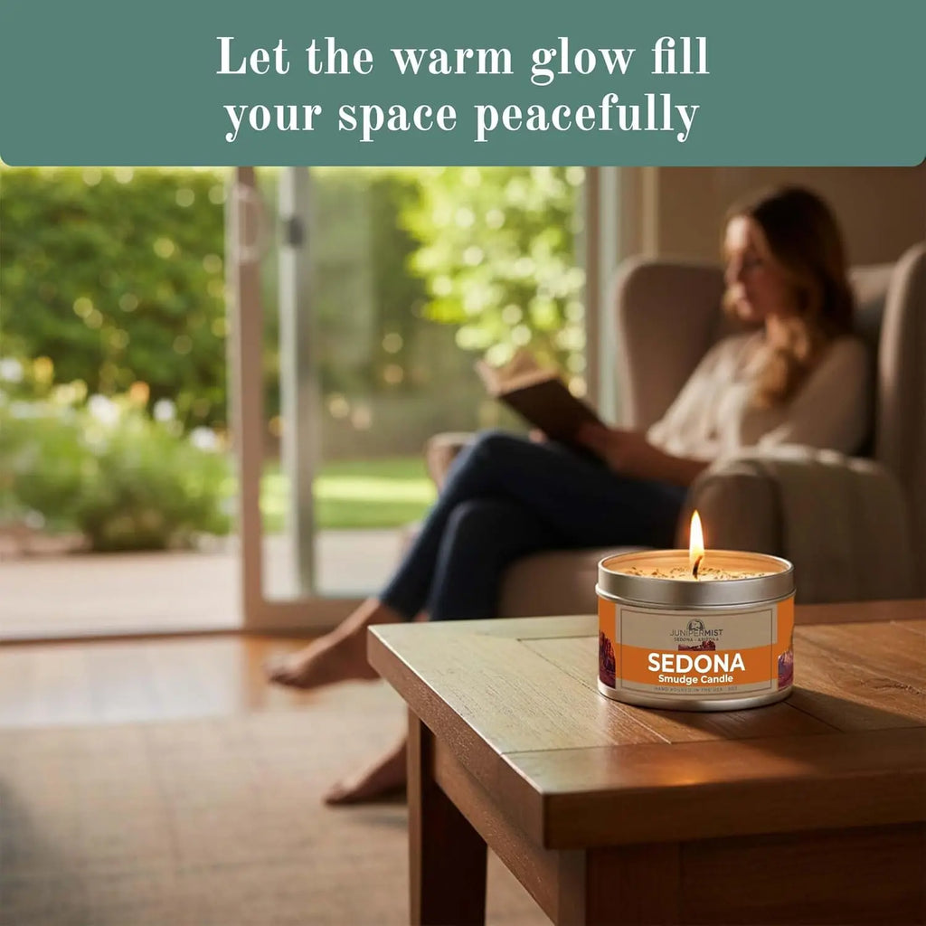 Soy Wax Spiritual Candle Set (4x6oz) - Love, Grounding, Cleansing & Awakening for Protection & Healing