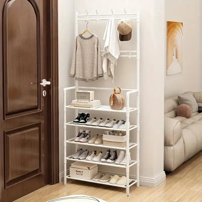 shoe storage racks, 5-tier hat racks with shelves