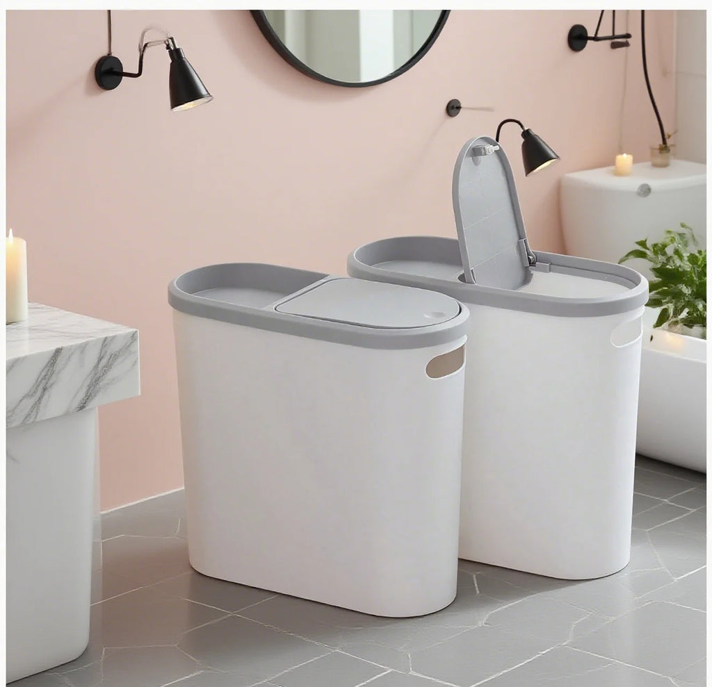 The simple design style trash can