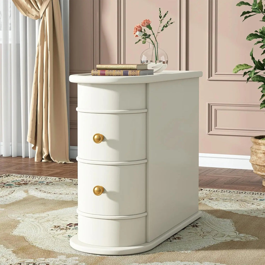 Wood End Table Set of 2
