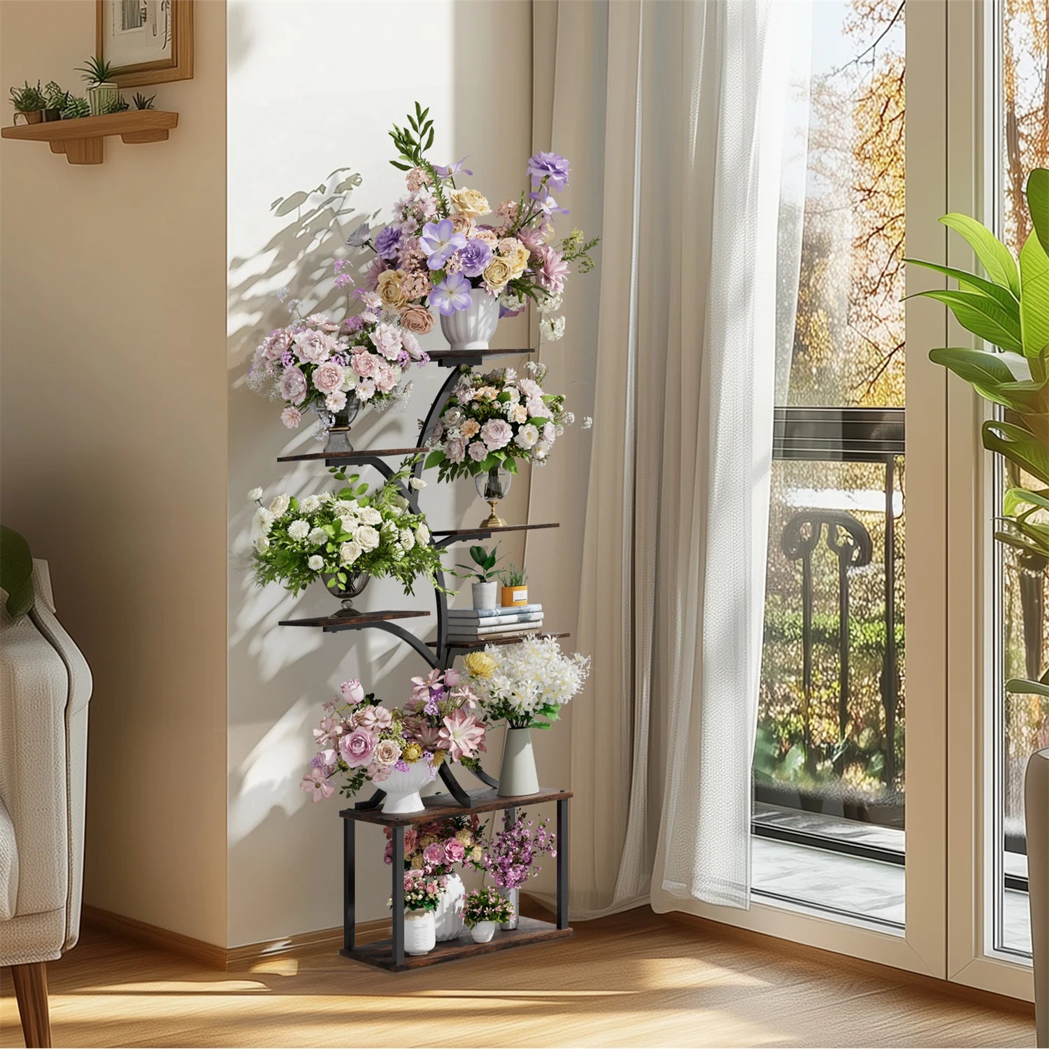 7 Tier Tree Shaped Plant Stand